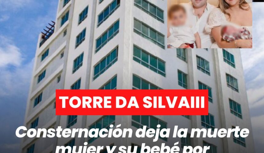 Consternación deja la muerte mujer y su bebé por fumigación en una torre en Piantini