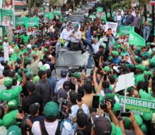 Leonel afirma la victoria está asegurada; y muestra músculos de FP en SDO en apoyo a Aquilino Serrata