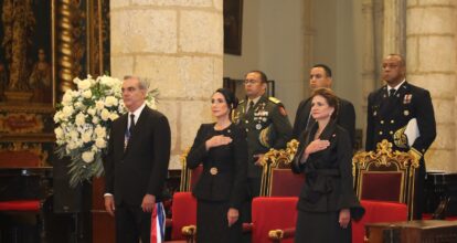 Presidente Abinader asiste a tedeum por 180 aniversario de la Indepenncia Nacional