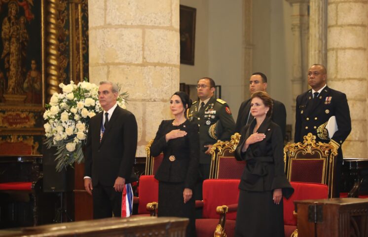 Presidente Abinader asiste a tedeum por 180 aniversario de la Indepenncia Nacional