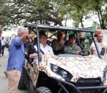 Autoridades realizan encuentro y recorrido por la zona fronteriza de Elías Piña