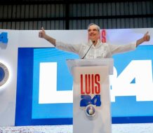 Abinader hablará esta noche por el cierre de campaña