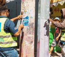 Alcaldía del Distrito Nacional intensifica jornadas de retiro de propaganda política en espacios públicos