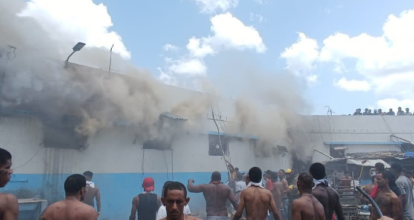 Informan cortocircuito causó incendio en cárcel de La Victoria