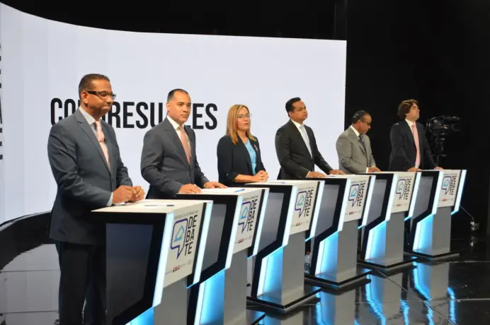 Candidatos a diputados por el DN debaten sobre RF, Ley DNI, Educación y Salud Mental