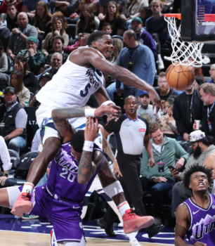 Anthony Edwards firma el mate del año y Celtics y Lakers ganan sin problemas