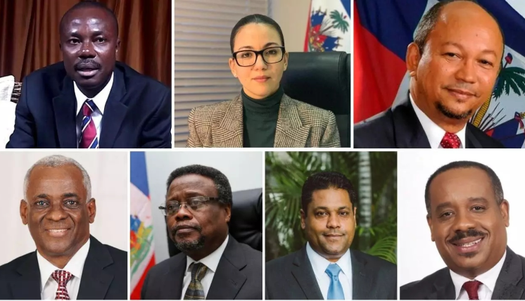 Siete miembros de pleno derecho y dos observadores, al frente de la transición en Haití