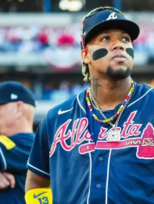 Ronald Acuña dice que se siente bien en su regreso al juego