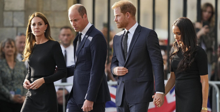 Enrique y Meghan desean a Catalina que se cure 