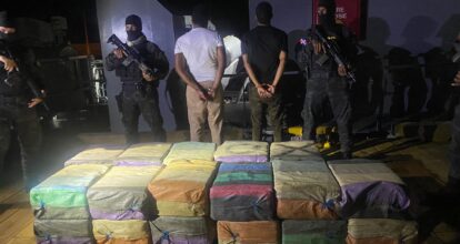 Ocupan en Peravia un cargamento con 767 paquetes de presunta cocaína