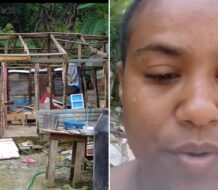 Ana Luisa, la mujer que pide ayuda al presidente  para reconstruir su casa