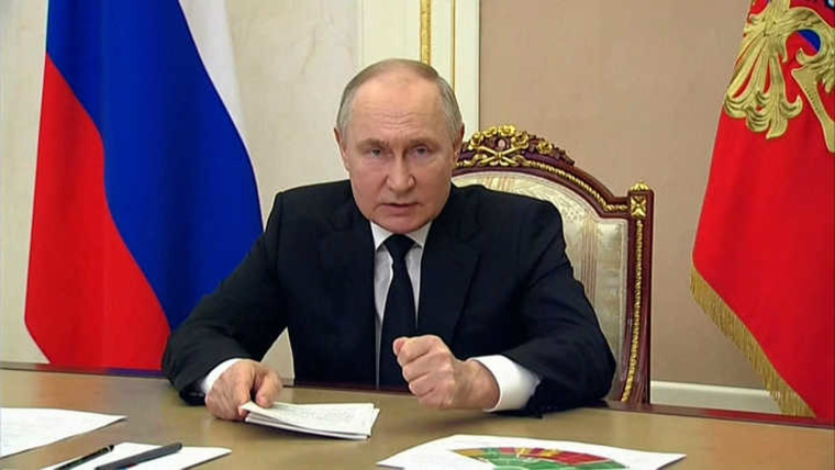 Putin pide a la Fiscalía que los terroristas reciban un 