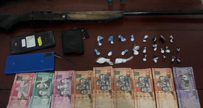 Policía ocupa armas de fuego de fabricación artesanal y sustancias controladas en San José de Ocoa