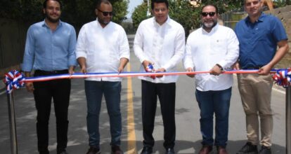 Turismo inaugura obra en Jarabacoa por un monto superior a los 80 millones de pesos