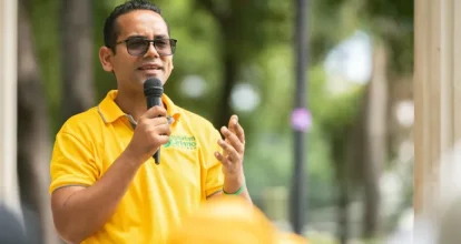 Frente Amplio presenta candidatura a diputado de Jhonatan Liriano