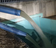 Continúa abastecimiento canal para regar parcelas afectadas por desvío río Masacre