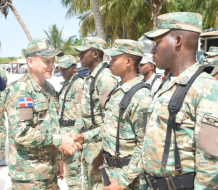 General de la Armada realiza recorrido de supervisión operativo «Semana Santa 2024»