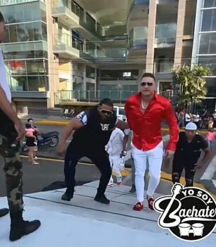 Bachatero se va viral con seguridad 