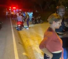 Conductor de motocicleta pierde la vida al impactar contra vehículo en la comunidad de Las Garitas de Sánchez 