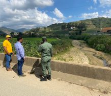 Medio Ambiente y el SENPA mantienen labores de inspección en el río Tireo