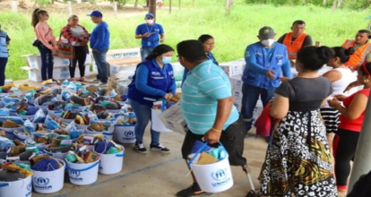 Más de 790.000 venezolanos recibieron ayuda de entes humanitarios en febrero, según la ONU