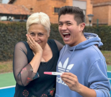 Actriz colombiana Alina Lozano y su esposo 31 años menor, serán padres