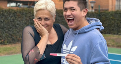 Actriz colombiana Alina Lozano y su esposo 31 años menor, serán padres