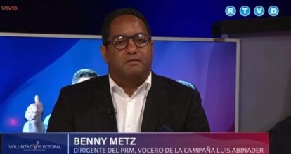 Benny Metz dice Debate presidencial reafirmó victoria de Abinader