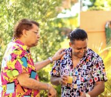 Gerald Ogando y Domingo Bautista juntos en De su cuenta podcast