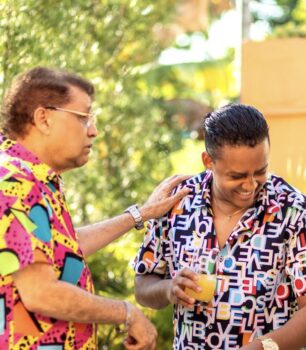 Gerald Ogando y Domingo Bautista juntos en De su cuenta podcast