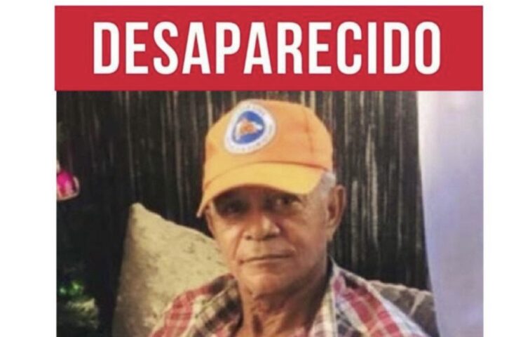 Domingo Torres se encuentra desaparecido, si lo ves informa