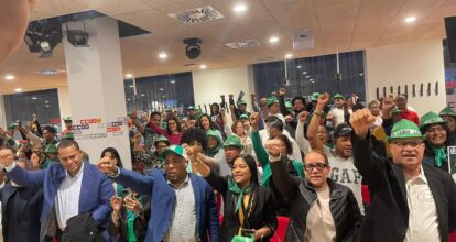 Ingrid Mendoza encabeza acto de masivo de la Fuerza del Pueblo en Barcelona