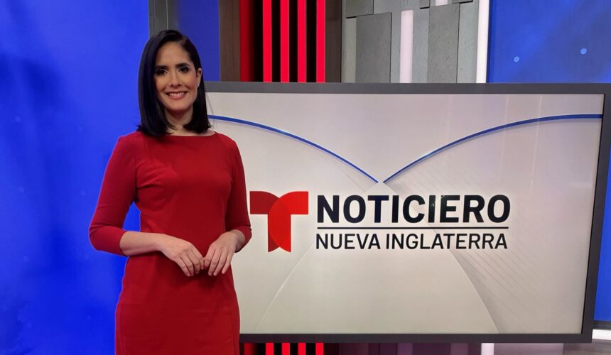 Carmen Martínez es la nueva anchor de Telemundo Boston