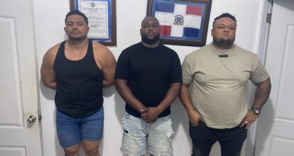 PN en Punta Cana apresa a dominicanos y venezolano; les ocupan armas de fuego ilegales y dinero en efectivo