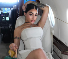 Yailin La Más Viral y sus nuevas fotos en jet privado