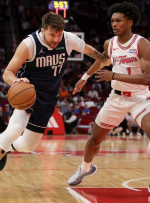 Doncic corta la racha de los Rockets y los Warriors lo aprovechan