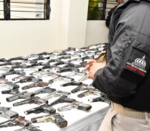 Interior y Policía revela 240 mil armas de fuego están en manos de civiles