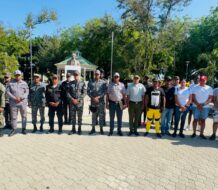 Realizan jornada de limpieza, ornato y desarrabalización en parques de Dajabón