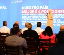 Presidente Abinader presenta logros sobre transparencia gubernamental
