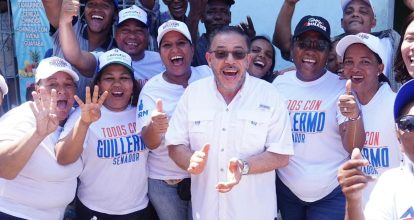 Guillermo Moreno ganaría senaduría del DN, según firma encuestadora Datincorp