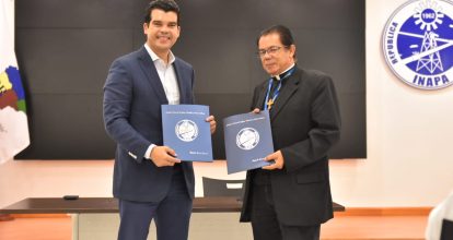 Inapa e Indenor firman convenio de colaboración para construir 7,500 módulos sanitarios en región noroeste