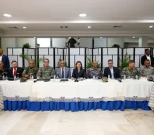 Raquel Peña lidera reunión de seguimiento al Plan de Seguridad Ciudadana