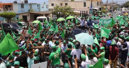 Leonel Fernández encabeza otra marcha-caravana en San Pedro de Macorís