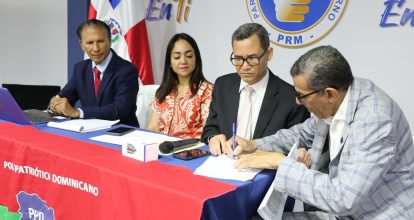 El PRM y Polo Patriótico Dominicano firman acuerdos políticos para el período 2024-2028