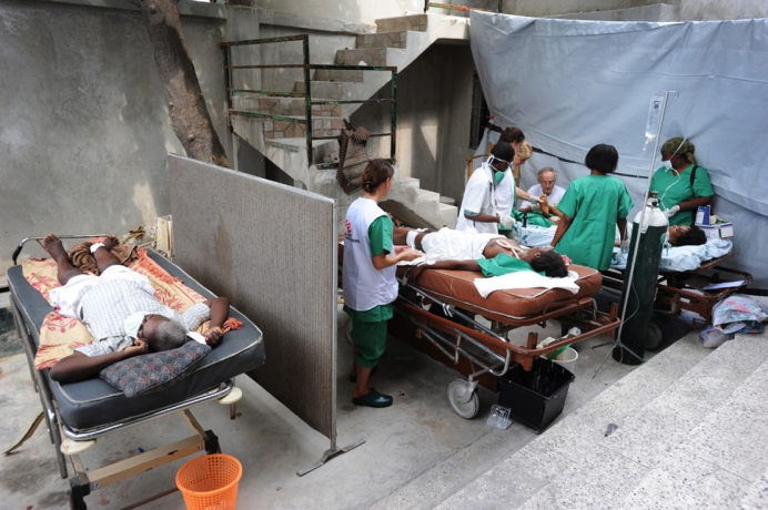 El sistema sanitario de Haití se enfrenta a un caos sin precedentes