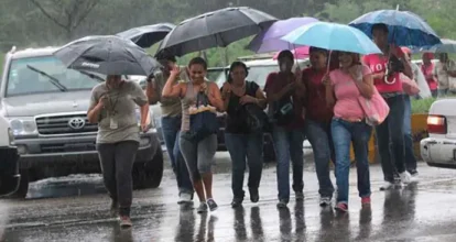 Onamet prevé aguaceros locales y tormentas eléctricas por efecto de la vaguada