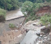 Dirección de Coraasan da seguimiento a avería en canal Monsier Bogaert tras lluvias