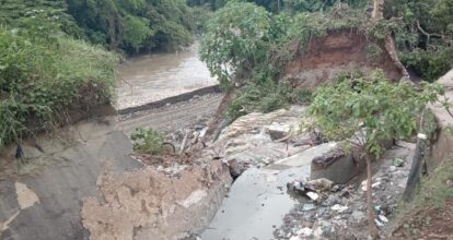 Dirección de Coraasan da seguimiento a avería en canal Monsier Bogaert tras lluvias