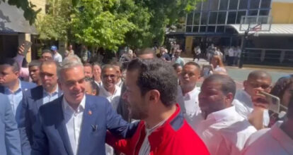 Abinader a Rafael Paz: “Qué pena que no esté aquí en la boleta”