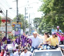 Abel en caravana Cibao: